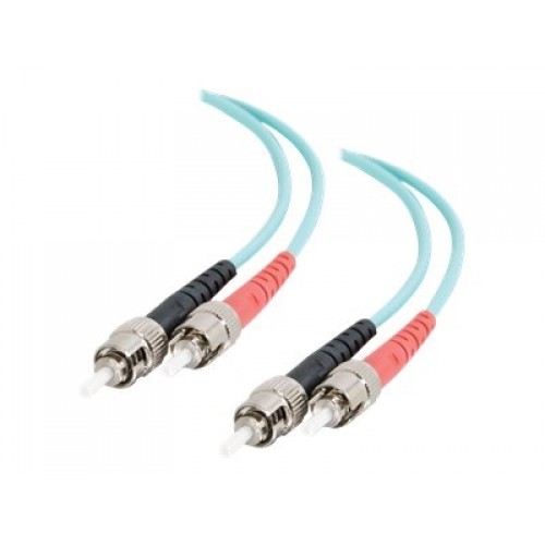 Dell Compatible 4m ST-ST 10Gb 50/125 OM3 Duplex Multimode PVC Fiber Optic Cable 21633 - Aqua - patch cable - 13 ft - aqua Dell Compatible 4m ST-ST 10Gb 50/125 OM3 Duplex Multimode PVC Fiber Optic Cable 21633 - Aqua - patch cable - 13 ft - aqua