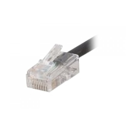 Dell Compatible Cat5e Non-Booted Plenum-Rated Unshielded (UTP) Network Patch Cable 15257 - patch cable - 15 ft - black