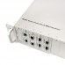 2U 17-slot Rack-mount Media Converter Chassis for Media Converter Modules, Dual Power Supply, With 1 SNMP Management Card