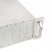 2U 17-slot Rack-mount Media Converter Chassis for Media Converter Modules, Dual Power Supply, With 1 SNMP Management Card