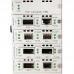 2U 17-slot Rack-mount Media Converter Chassis for Media Converter Modules, Dual Power Supply, With 1 SNMP Management Card