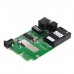 Single Fiber 10/100M Fiber Media Converter Module, 1-port Fiber & 1-port RJ45, Tx:1310nm/Rx:1550nm, Singlemode, 40km