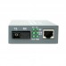 Single Fiber Fast Ethernet Standalone WDM / BiDi Fiber Media Converter, 1-port Fiber & 1-port RJ45, Tx:1550nm/Rx:1310nm, Singlemode, 40km