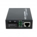 Dual Fiber 10/100Base-TX to 100Base-ZX Fast Ethernet Standalone Fiber Media Converter, 1-port Fiber & 1-port RJ45, 1550nm Singlemode, 120km