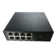1-port FE SFP & 8-port 10/100Base-T RJ45 Fast Ethernet Switch / SFP Media Converter