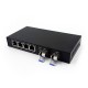 2-port FE SFP & 4-port 10/100Base-T RJ45 Fast Ethernet Switch / SFP Media Converter