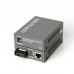 Single Fiber Gigabit Ethernet WDM / BiDi Fiber Media Converter, 1-port Fiber & 1-port RJ45, Tx:1310nm/Rx:1550nm, Singlemode, 20km