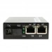 Single Fiber Gigabit Ethernet WDM / BiDi Fiber Media Converter, 1-port Fiber & 2-port RJ45, Tx:1310nm/Rx:1550nm, Singlemode, 40km