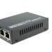 Single Fiber Gigabit Ethernet WDM / BiDi Fiber Media Converter, 1-port Fiber & 2-port RJ45, Tx:1490nm/Rx:1550nm, Singlemode, 80km