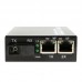Single Fiber Gigabit Ethernet WDM / BiDi Fiber Media Converter, 1-port Fiber & 2-port RJ45, Tx:1550nm/Rx:1310nm, Singlemode, 40km