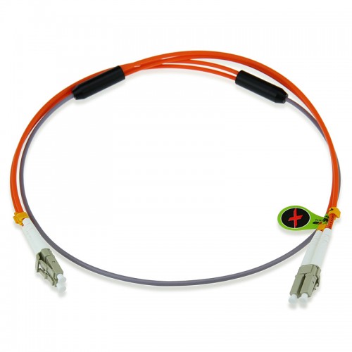 Custom OM1 62.5/125 Multimode Duplex Armored Fiber Patch Cable