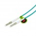 Custom OM3 10G 50/125 Multimode Simplex Armored Fiber Patch Cable