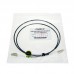 Custom OM4 40G 50/125 Multimode Simplex Armored Fiber Patch Cable