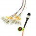 24 Fiber Multimode OM2 MPO Harness Fanout Breakout Cable