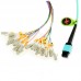 24 Fiber Multimode OM4 MPO Harness Fanout Breakout Cable