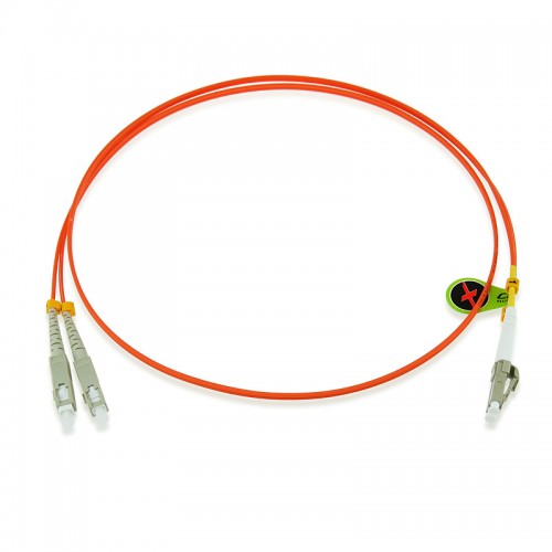 Custom OM1 62.5/125 Multimode Duplex Fiber Optic Patch Cable