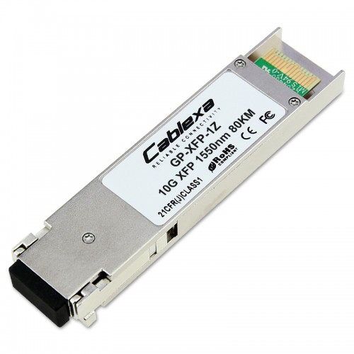 Force10 Compatible GP-XFP-1Z, ZR/ZW 10 Gigabit Ethernet XFP optics module, LC connector
