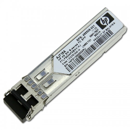 New Original HP 4GB SHORT WAVE FIBRE CHANNEL SFP+ 1 PACK TRANSCEIVER, 468506-001