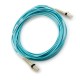 HP AJ833A LC to LC Multi-mode OM3 2-Fiber 0.5m 1-Pack Fiber Optic Cable, 491023-001