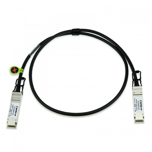 Intel Compatible XLDACBL1, Ethernet QSFP+ Twinaxial Cable, 40GbE, QSFP+ to QSFP+ Passive Copper Cables, 1m