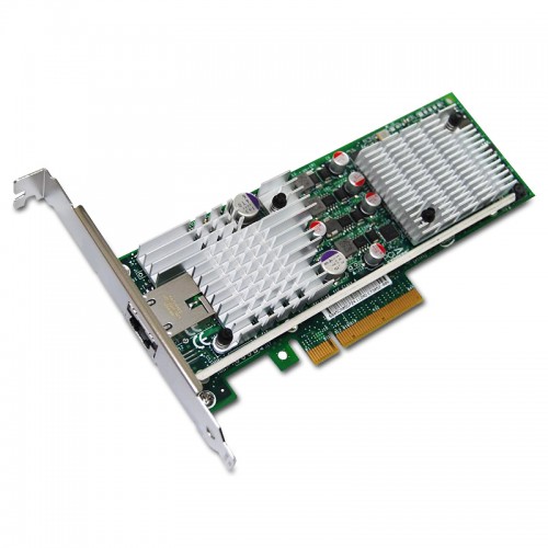 New Intel E10G41AT2, Intel 10 Gigabit AT2 Server Adapter, RJ45, 10GbE, PCIe, 82598