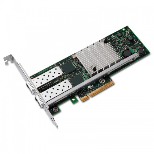 New Intel E10G42AFDA, Intel 10 Gigabit AF DA Dual Port Server Adapter, 10 GbE, Dual Port, SFP+ Direct Attached Cable