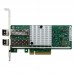 New Intel E10G42BFSR, Intel Ethernet Converged Network Adapter X520-SR2, Intel 82599ES Controller, 10 GbE, Dual Port, LC MMF