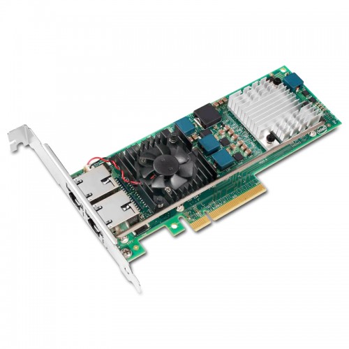 New Intel E10G42BT, Intel Ethernet Converged Network Adapter X520-T2, Intel 82599ES Controller, 10 GbE, Dual Port, RJ45 Copper