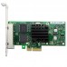 New Intel E1G44HT, Intel Ethernet Server Adapter I340-T4, Intel 82580 Controller, Gigabit Ethernet, Quad Port, RJ45 Copper