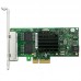 New Intel I350T4, Intel Ethernet Server Adapter I350-T4, Intel I350 Controller, Gigabit Ethernet, Quad Port, RJ45 Copper