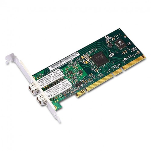 New Intel PWLA8492MF, Intel PRO/1000 MF Dual Port Server Adapter (SX Fiber), 2xLC, 1000Full, PCI-X, 82546