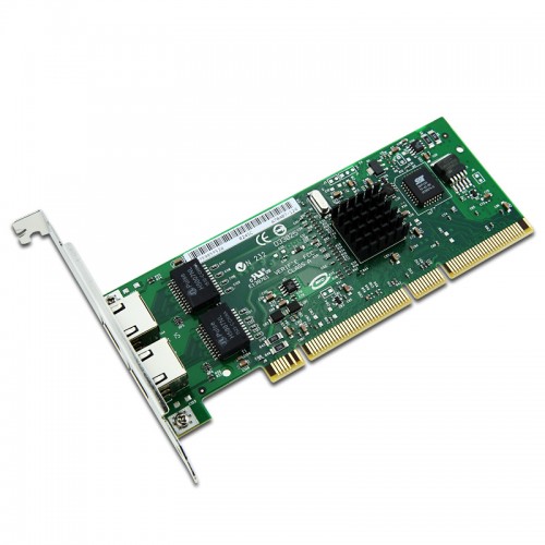 New Intel PWLA8492MT, Intel PRO/1000 MT Dual Port Server Adapter, 2xRJ45, 10/100/1000,PCI-X, 82546