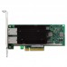 New Intel X540T2, Intel Ethernet Converged Network Adapter X540-T2, Intel X540 Controller, 10 GbE, Dual Port, RJ45 Copper