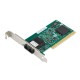 PCI Gigabit Ethernet Fiber Network Interface Card, Intel 82545EB Chipset 1000Base-SX MM Fiber NIC, Single SC Port