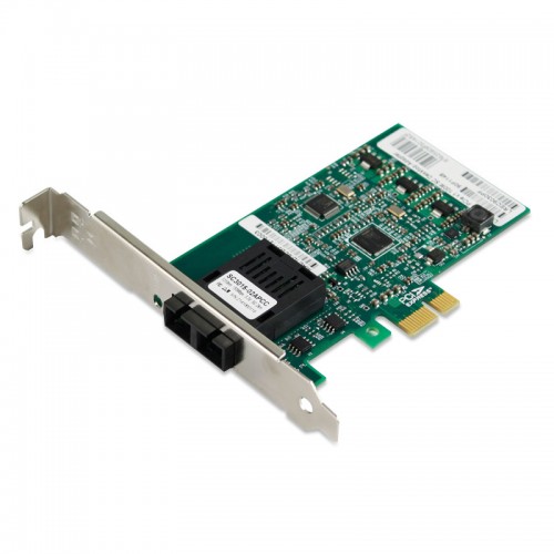 PCIe Fast Ethernet 100Base-FX Fiber Network Interface Card, Intel 82574 Chipset PCIe x1 Fiber NIC, Single SC Port, MMF