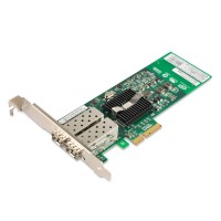PCIe x4 Gigabit Ethernet Fiber NIC, Intel 82576 Chipset 1000Base-X Server Network Adapter, Dual GE SFP Port