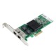 PCIe Gigabit Ethernet Dual RJ45 Port Network Interface Card, PCI Express x4 Intel 82576 Chipset Server Network Adapter