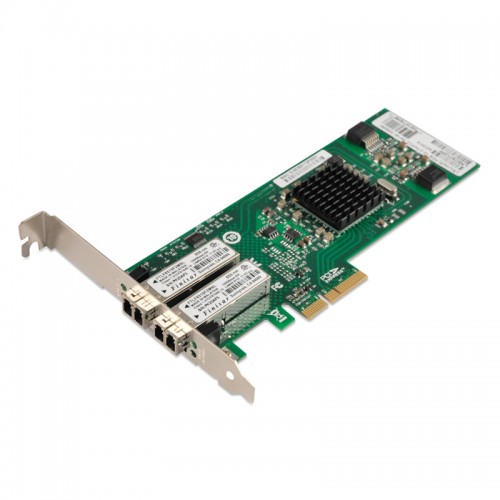 PCIe x4 Gigabit Ethernet Fiber NIC, Broadcom 5715 Chipset 1000Base-SX MM Server Network Adapter, Dual LC Port