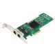 PCIe Gigabit Ethernet Dual RJ45 Port Network Interface Card, PCI Express x4 Broadcom 5709C Chipset Server Network Adapter