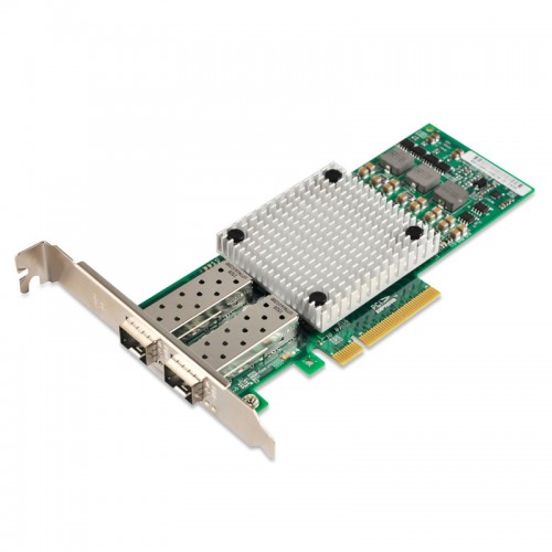 PCIe x8 10G Ethernet Fiber NIC, Broadcom BCM57810S Chipset 10GBase-SR/LR Server Network Adapter, Dual SFP+ Port