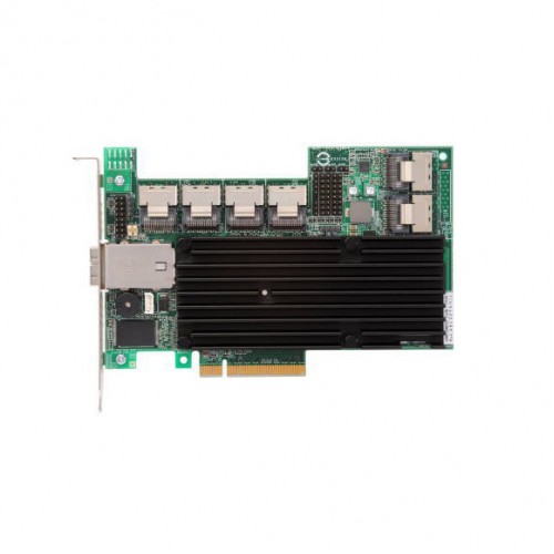 3Ware 9750-24i4e 24 Int. & 4 Ext ports (6x SFF8087, 1x SFF-8088) PCI-E X8 6Gb/s SAS RAID Controller