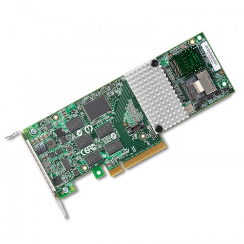 3Ware 9750-4i 4-port Int. (1x SFF-8087) PCI-E X8 6Gb/s SAS SATA Hardware RAID Controller