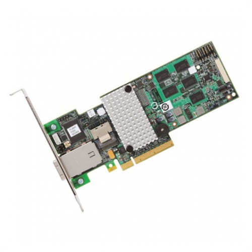 3Ware 9750-4i4e 4 Int & 4 Ext ports (1x SFF8087, 1x SFF-8088) PCI-E 6Gb/s SAS RAID Controller