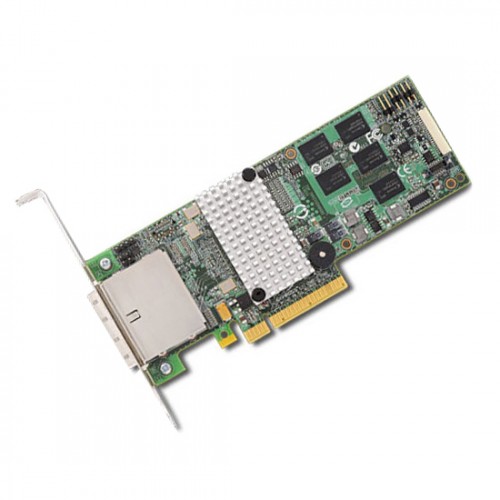 3Ware 9750-8e 8-port Ext. (2x SFF-8088) PCI-E X8 6Gb/s SAS SATA Hardware RAID Controller