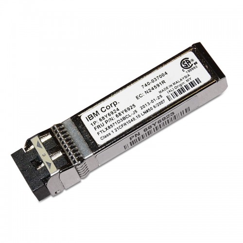 New Original IBM SFP+ SR 10 Gigabit Ethernet Transceiver, 68Y6924