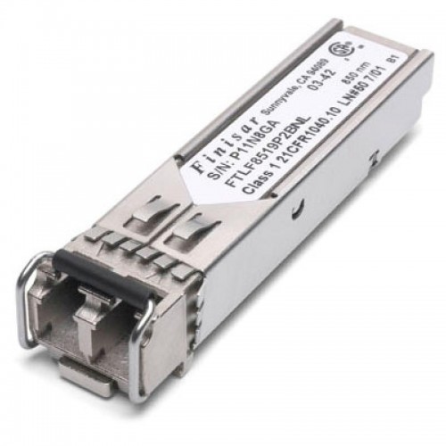 New Original Finisar 1000BASE-SX and 2G Fibre Channel (2GFC) 500m Industrial Temperature SFP Optical Transceiver