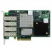 New Original Emulex 8Gb/s Fibre Channel PCI Express Quad Channel Host Bus Adapter