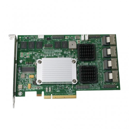 LSI Logic MegaRAID SAS 84016E 16-port 3Gb/s PCI Express SAS+SATA RAID HBA Controller Card