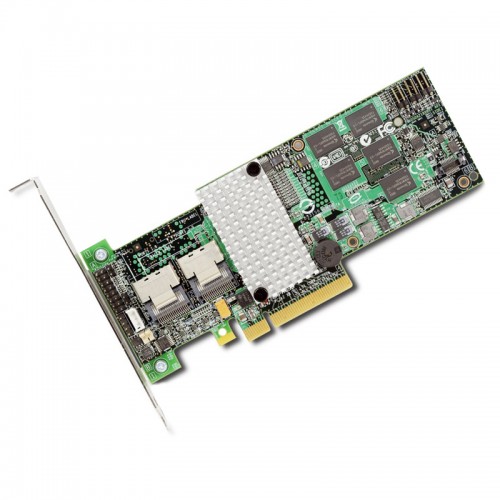 LSI MegaRAID SAS 9260-8i Low-profile MD2 eight-port internal 6Gb/s PCIe SATA SAS RAID controller