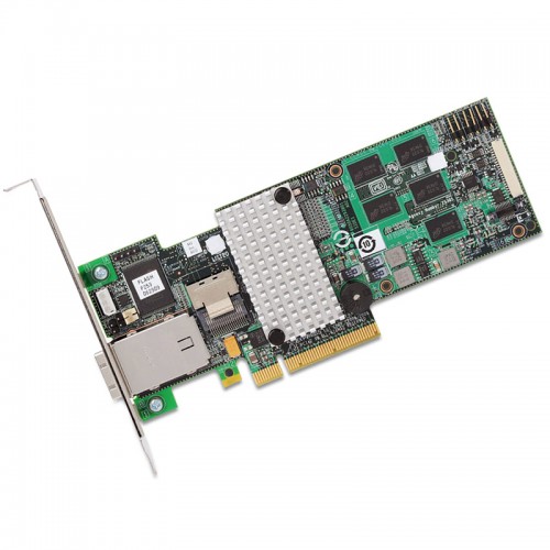 LSI MegaRAID SAS 9280-4i4e 4 internal/4 external port PCIe 6Gb/s SATA+SAS RAID Controller Card